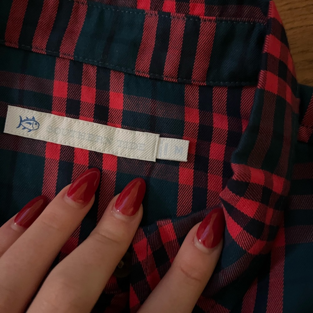 Southern Tide Kamryn Chilly Morning Plaid Dress NWT M - Picture 9 of 9